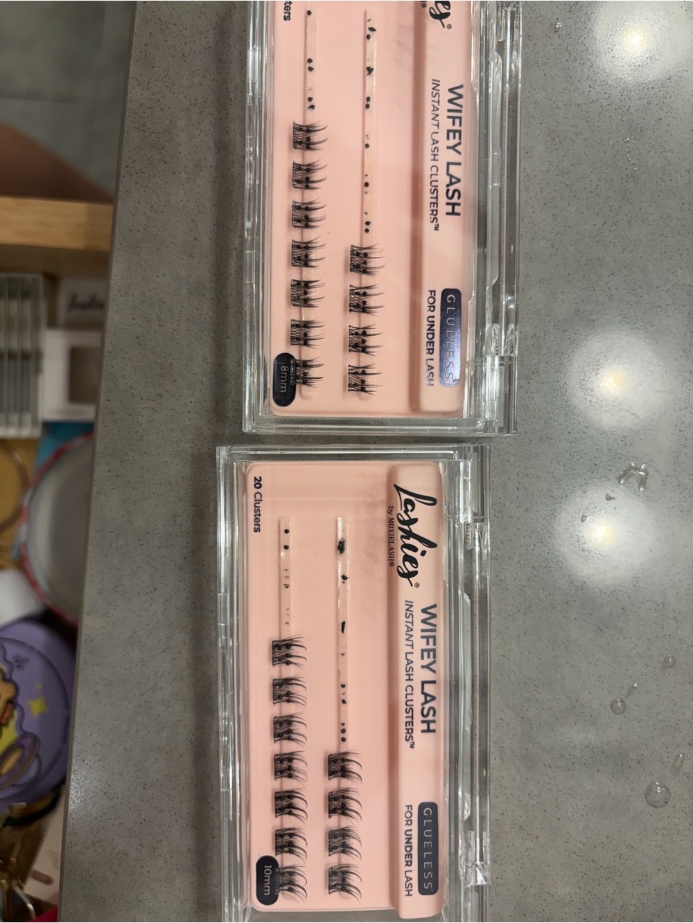Moxielash Wifey and lady Lash Instant Lash Clusters - Black
